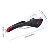 VGEBY1 Bicycle Saddle for Road and Mountain Ultra High and Durable PU Leather Bicycle Cushion Bike Black White Bikes, Lightweight, Strength, Seat,