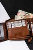 Men's leather wallet N55-HWS-8858 BROWN