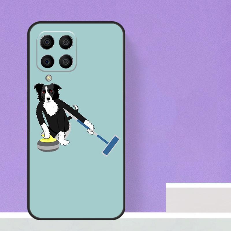 Border Collie Dog For Samsung Galaxy M55 M15 M13 M33 M53 M20 M30s M31s M12 M32 M52 M11 M51 M14 M34 M54 Case