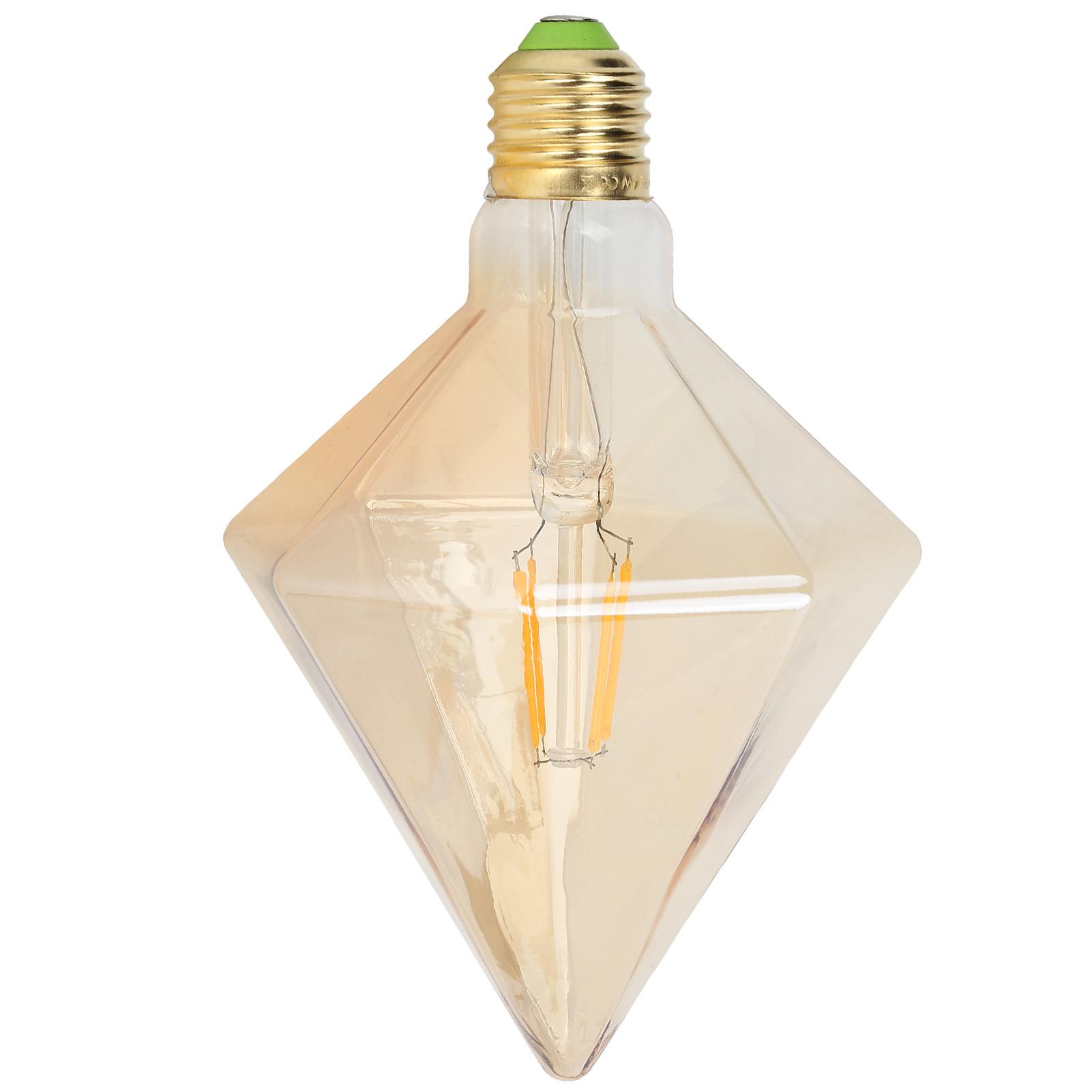 

LED Filament Light Bulb Retro Style Pyramid Shape 4W E27 Bulb for Home Lighting Warm Light
