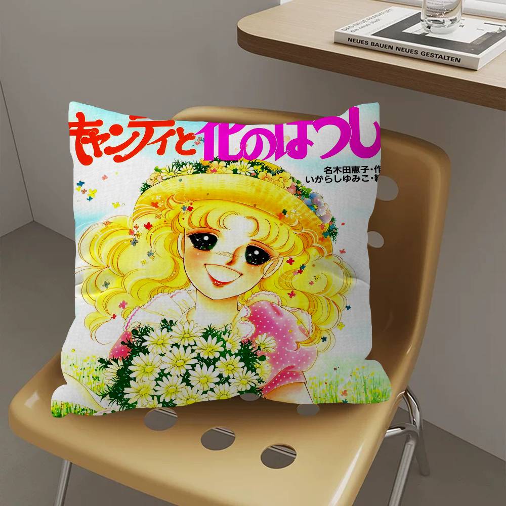 Candy Candy Anime Pillow Gift Home Office Decoration Bedroom Sofa Car Cushion Cover Case 45x45