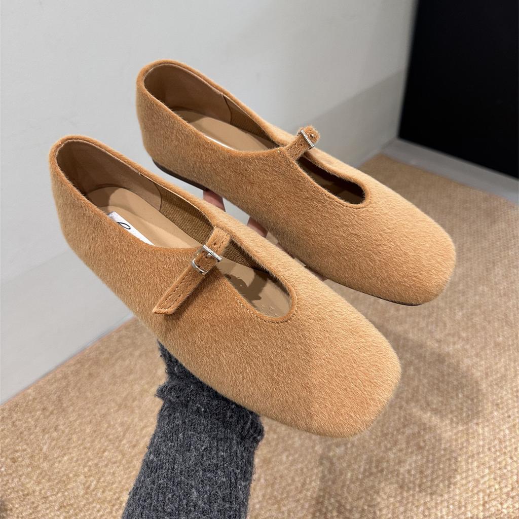 Fashion Bailamos 2025 New Brand Women Flats Round Toe Shallow Slip On Ladies Casual Ballet Shoes Soft Leather Eelgant Dress Shoes Mujer