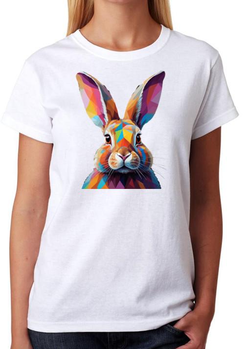 Bunny Rabbit Ladies T-Shirt 3XL