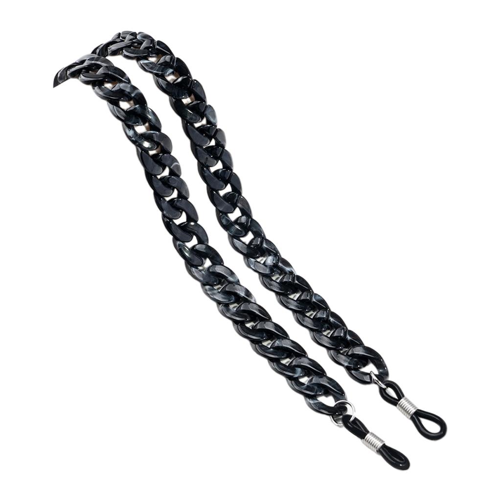 Vibrancy Acrylic Eyewear Chain Glasses Retainer Strap For Active Lifestyles Stylish Glasses Holder Eyeglasses Accessory