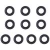 Oil Drain Plugs  Gasket Rubber Washer Wear Resistant Gasket Oil Drain Washer set Car Maintenance Gasket 10pcs for 12/14