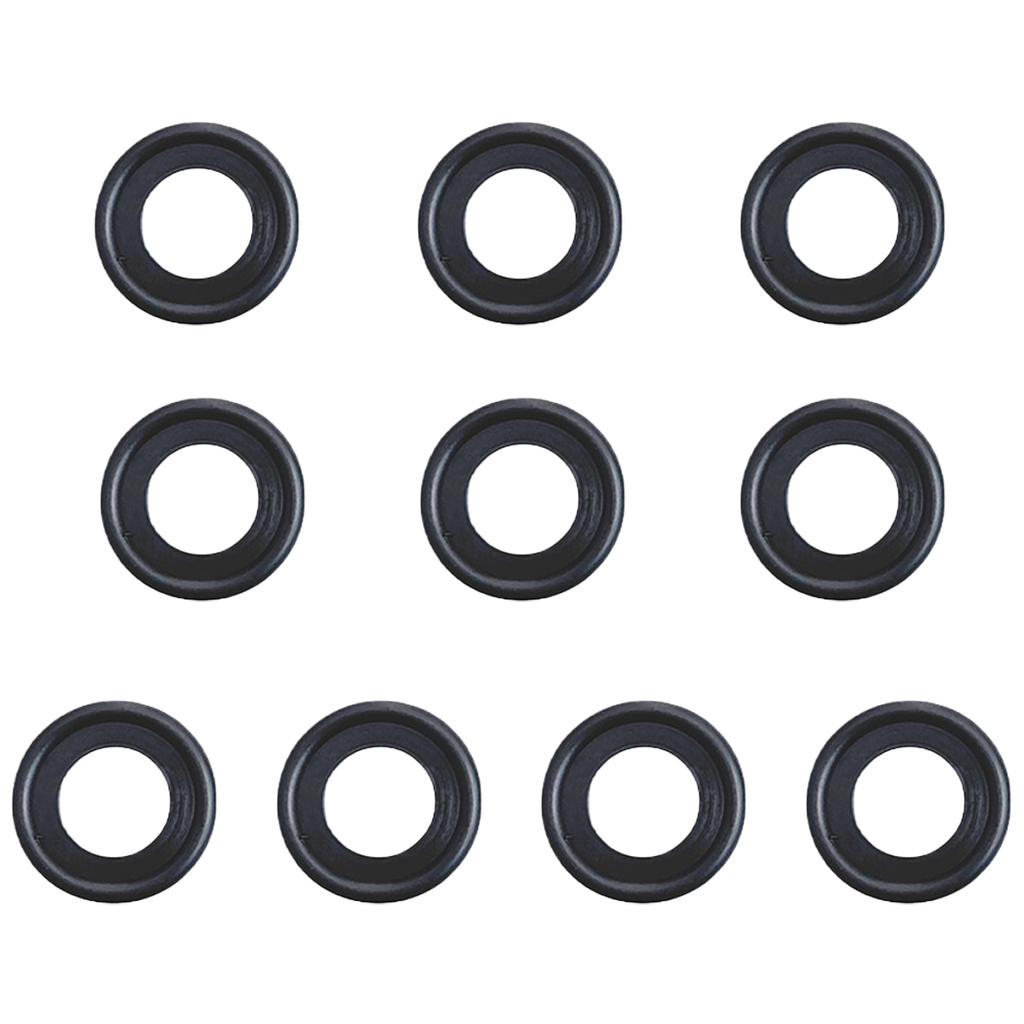 Oil Drain Plugs  Gasket Rubber Washer Wear Resistant Gasket Oil Drain Washer set Car Maintenance Gasket 10pcs for 12/14