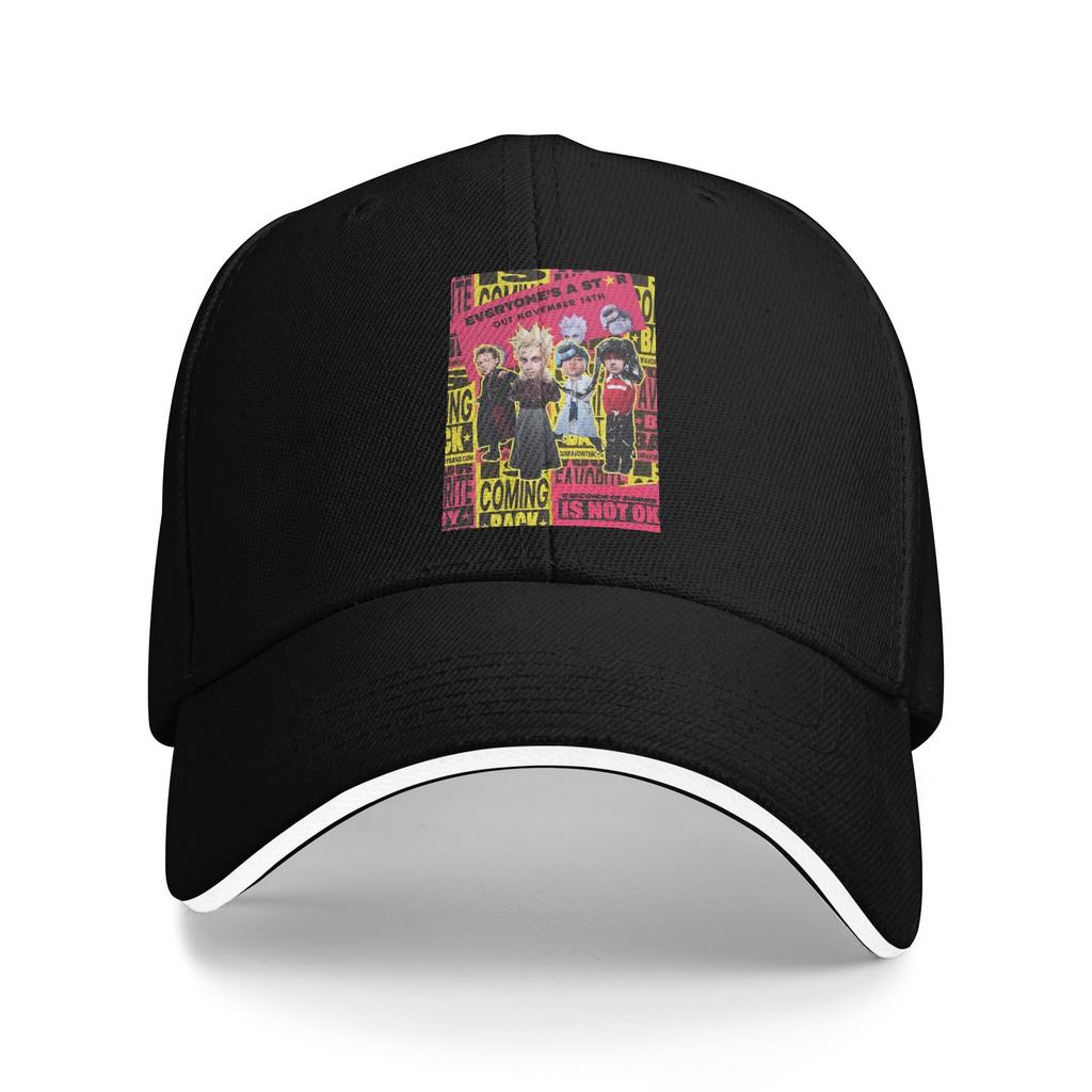 Ashton Calum Luke Michael Punk Rock Baseball Caps Vintage SOS Sandwich Hats for Unisex Women Polyester Dad Hat Sport