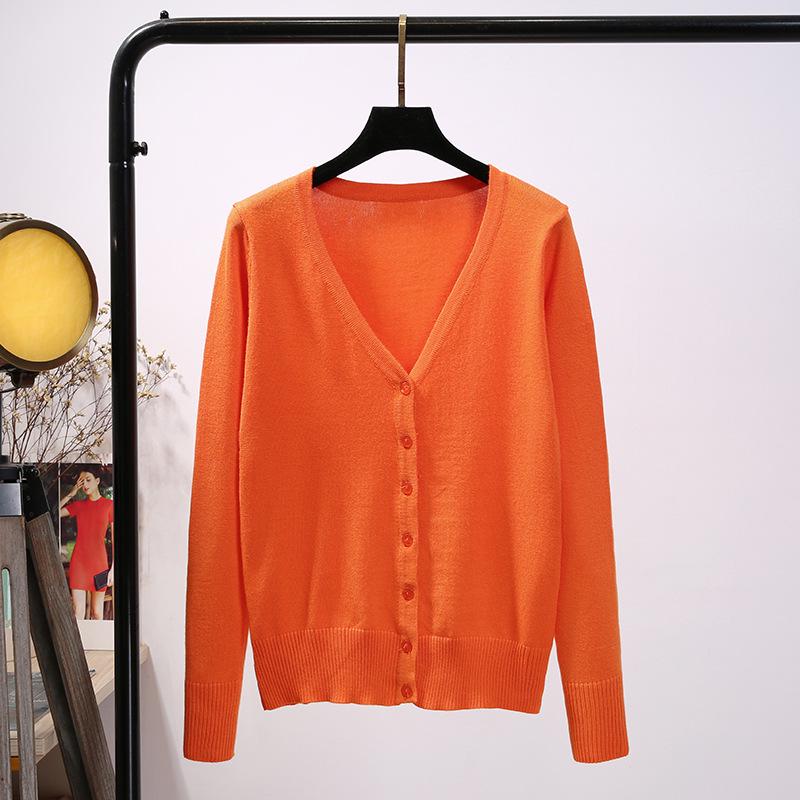 Damen Strickjacke - Leicht, Langarm, Kurzer Stil für Frühling und Herbst