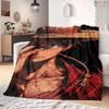 ONE PIECE Monkey D. Luffy Print Blanket Warm Comfortable Flannel Blanket Suitable for Bedrooms,Sofas, Beds,Chairs -QIAO102