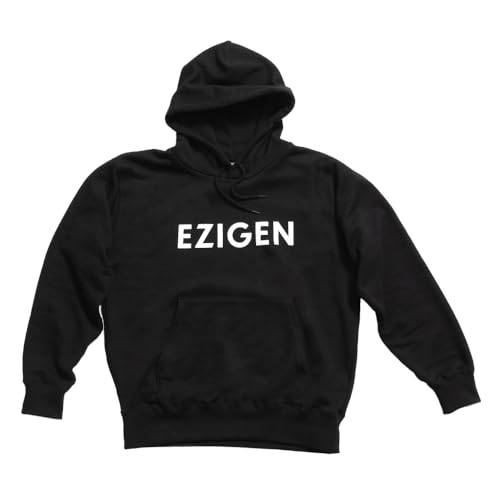 Glorious Pharmaceuticals Official Pro Wrestling Noah (NOAH) EZIGEN Hoodie, Black, Size L, EZIGEN Wrestling Merchandise, White, Black