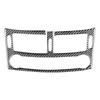 Carbon Fiber Car Central Console Air Conditioning Outlet Panel Frame Decoration Sticker For Mercedes Benz E Class W211 2003-2009