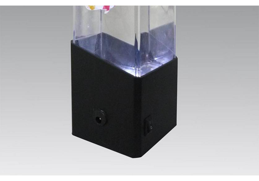 Volcano Jellyfish Lamp: Flashing Night Light Electronic Fish Tank and Healing Aquarium