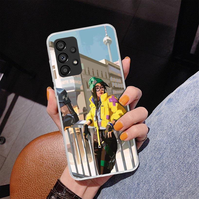 Valorant Killjoy Phone Case For Samsung Galaxy A17 A16 A15 A14 A13 A57 A56 A55 A54 A53 A37 A36 A35 A34 A33 A26 A25 A24 A23 Galax
