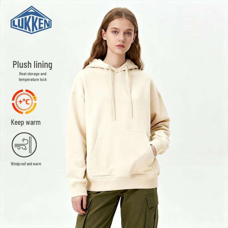 LUKKEN Women's Plush Lined Hooded Sweatshirt