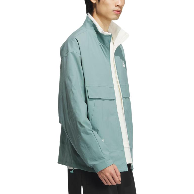adidas Woven Jacket Jackets & Coats Men's Asphalt Gray JY1676