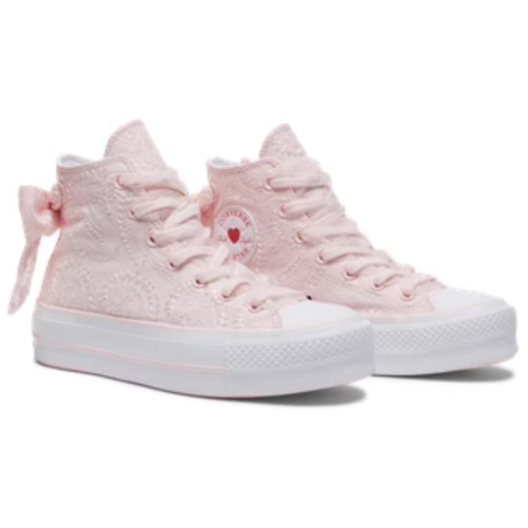 Converse All Star Lift Soft Comfortable Non-Slip Durable High-Top Skate Shoes Women Sneakers Pink A11969C