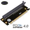 PCI Express 4.0 16X Riser Card PCI-E To PCI-E 16X Slot 90 Degree Connectors High Speed PCIE X16 Convert Adapter for 1U 2U Server