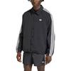 adidas Originals Three Stripes Coach Comfortable Loose Fit Polo Button Jacket Men Jacket KE3598