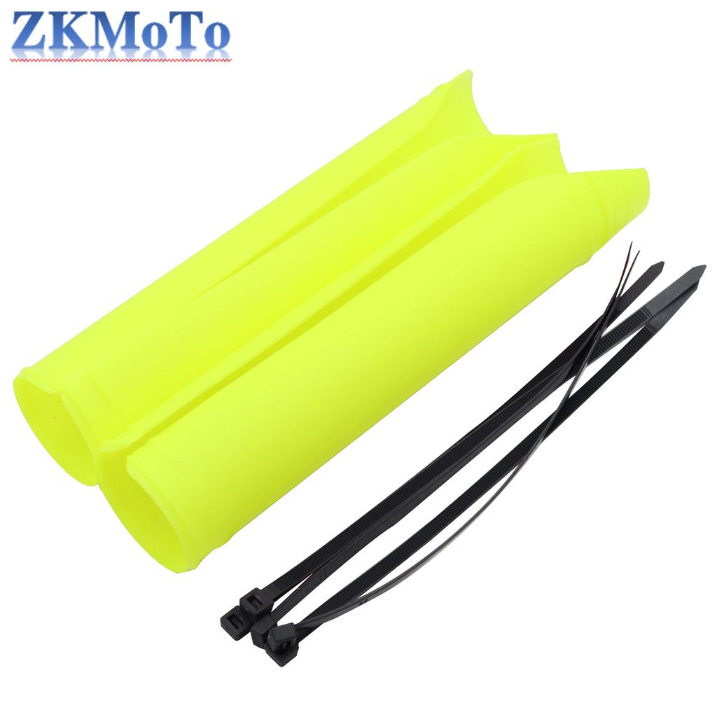 Motorcycle Universal Fork Cover Shock Absorber Guard Protector For KTM Yamaha Kasawaki Suzuki Honda Husqvarna ATV Dirt Bike