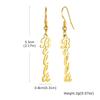 Exquisite Customized Earrings for Women, Personalized Name Letter Jewelry, Birthday Anniversary Gift