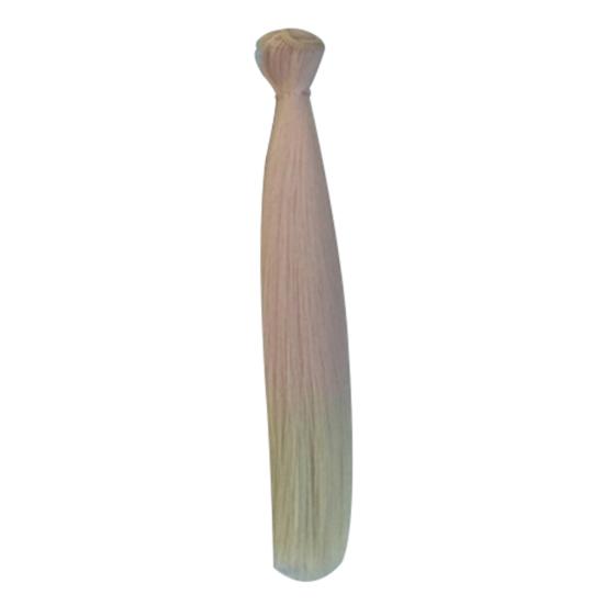 Gradient Long Straight Wig Synthetic Hair Extension Accessory for DIY BJD Doll