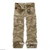 Pánské velké volné maskáčové cargo kalhoty pro volnočasové outdoorové sporty