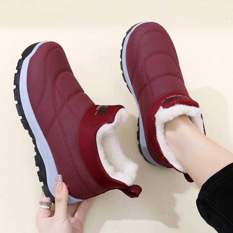 

Winter New Women s Warm Cotton Shoes Warm Cold proof Comfortable Anti skid Durable Outsole Free Shipping Women s Cotton Comfortable Soft Sole Non slip 36