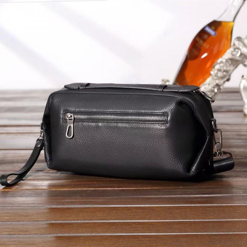 Top Layer Cowhide Men s Business Handbag High-end Trendy Versatile Shoulder Bag