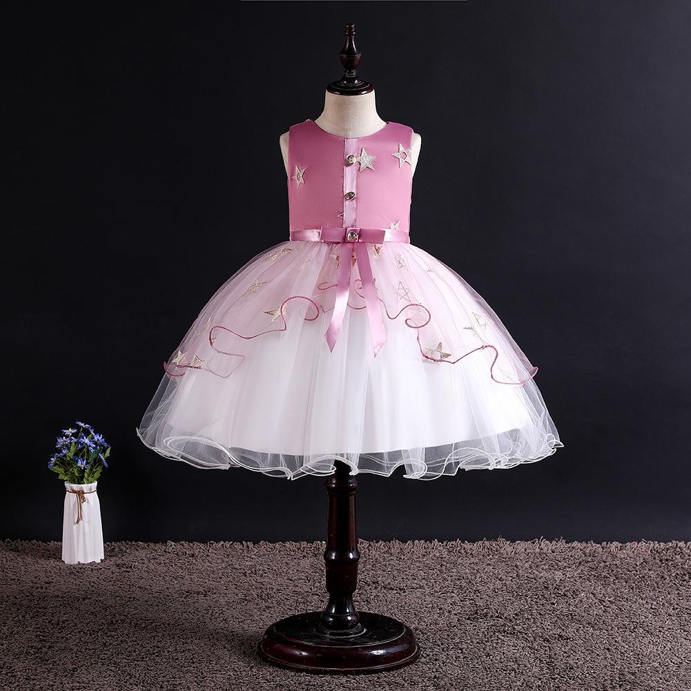 Dětské Dětské Princeznovské Šaty Sukně Dívčí Nepravidelná Síťovaná Tylová Tutu Červen 1 Dívčí Vystoupení