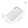 Stainless Steel Tray Rectangle Plate Kitchen Medical Organizer Baking Plate