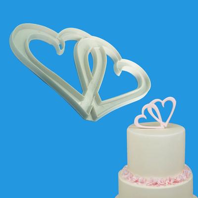 Coeur//Bijoux moule Sugarcraft glace chocolat fondant cup cake Baking Love