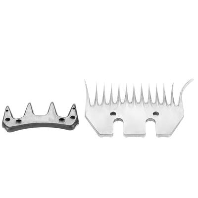 Stainless Steel Sheep Clippers Blade High Hardness Cutting Shearing Cutter Replacement(13 Tooth