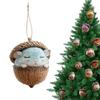 Acrylic Animal Ornaments Glossy Finish and Lightweighted for Christmas Tree Decors Festival Atmosphere Family Gatherings