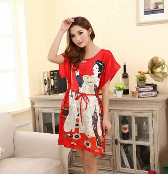 Special Offer: Silk Tang Suit Qipao Pajamas Bathrobe
