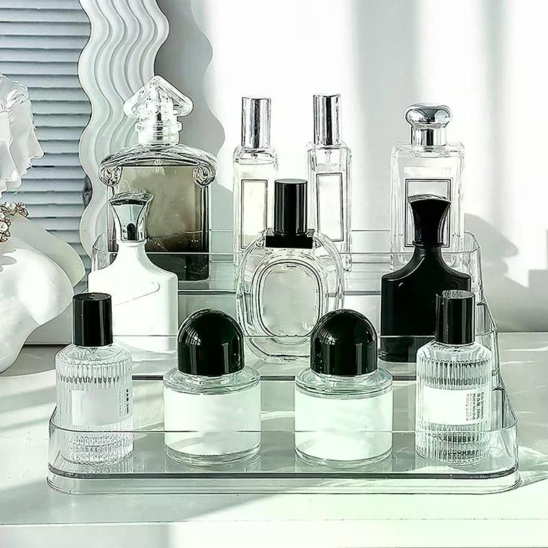 Tier Desktop Perfume Shelf Pet Cosmetic Organizer Perfume Storage Rack Doll Display Stand Kitchen Seasoning Organizer