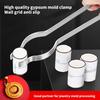 Heat Resistant Carbon Steel Jewelry Casting Clamp Suitable for Goldsmithing and Metalworking with Secure Nonslip Grip