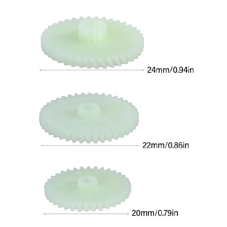 1 Set Cassette Deck Movement Gear for D8268 D8269 D7160 D8040 Tape Recorder Simple Installation Replacement