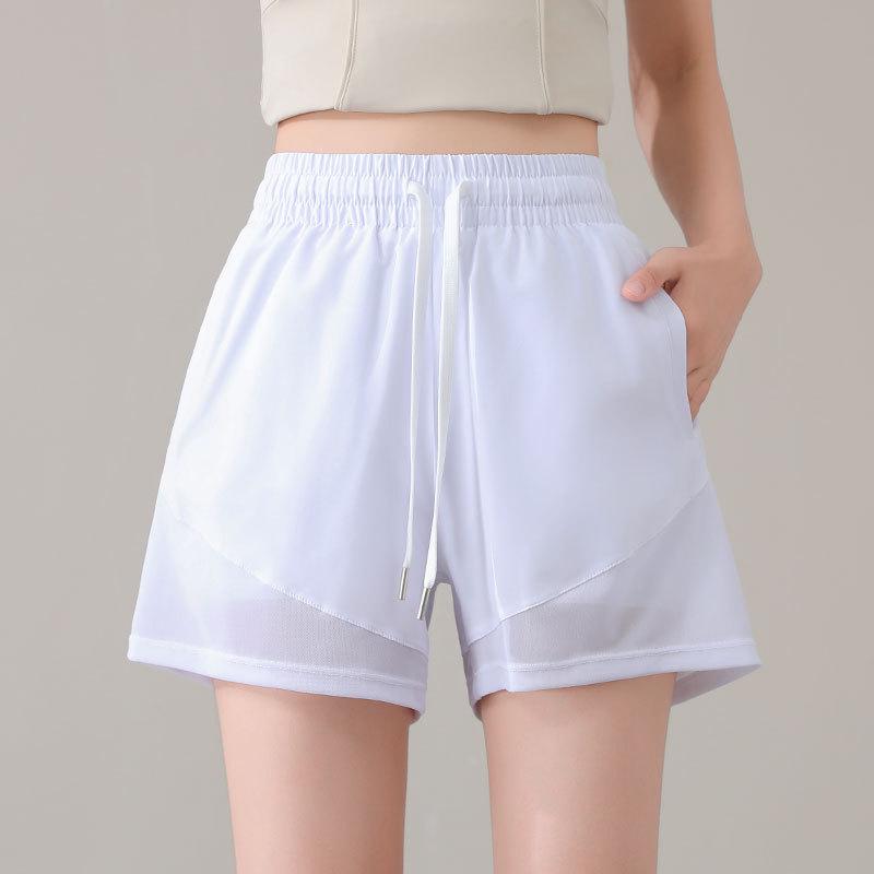 Women's Summer 2025 Quick-Dry Casual Black Fitness Yoga Top & Shorts Set