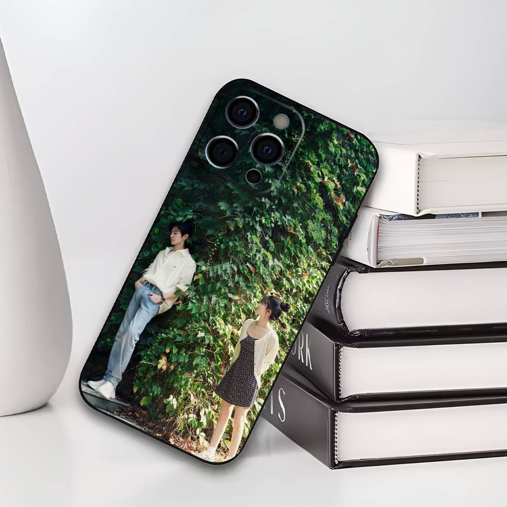 H-Hidden L-Love Duan Jiaxu Sang Zhi Phone Case For iPhone 17,16,15,14,13,12,11 Plus,Pro Max,XS,Soft Black Cover