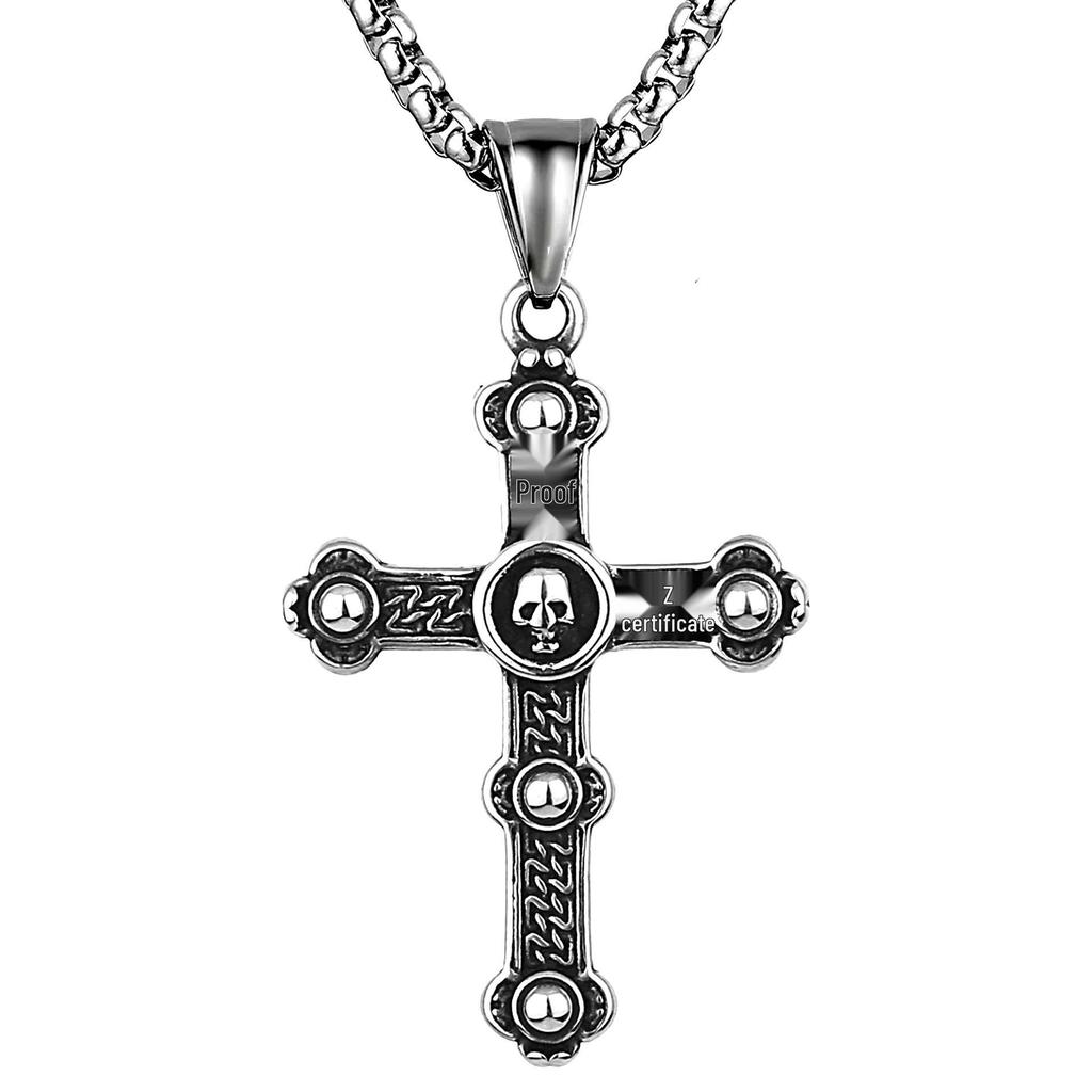 Flame Sun God Titanium Steel Necklace - Unisex Hip Hop Pendant
