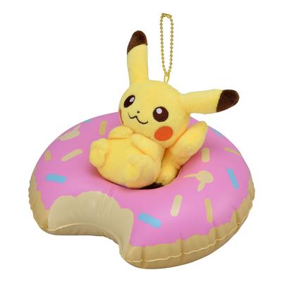 Pokemon Center Original Maskottchen Donut Schwimmring Pikachu x 6 x 13 x B x 10.5 (HD cm)