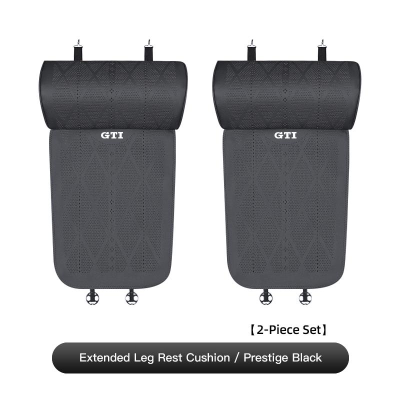 LMN1 VW 2026 Hot Car Seat Leg Support Cushion Breathable Non-Slip Mat Cover For VW GTI Tiguan Passat Golf Polo Magotan ID.3 T5 Arteon