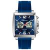 CHENXI Fashion MultiFunction Men's Quartz Watch Date Display Waterproof Silicone Strap Dual-Display Digital Men's Wristwatch