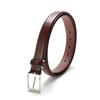 [NARU] Genuine Tochigi Leather Belt for Men, Business Suit Belt, Gentleman's, Popular Brand, Stylish, 30mm Width, Adjustable Size, Made In Japan