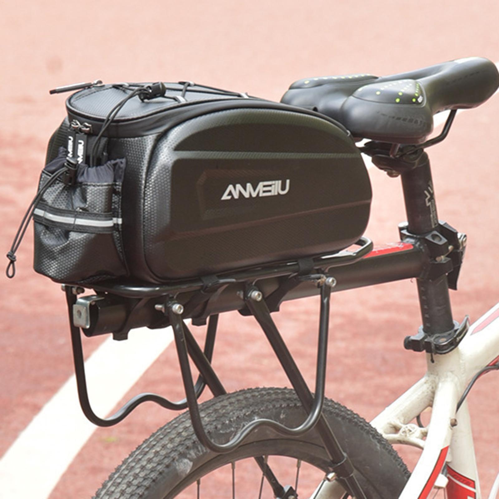 

Anmeilu Waterproof Bicycle Saddle Bag 6L Large Capacity Bike Tail Trunk Rear Seat Bags Road Mountain Luggage Carrier Bike Cargo China Mainland