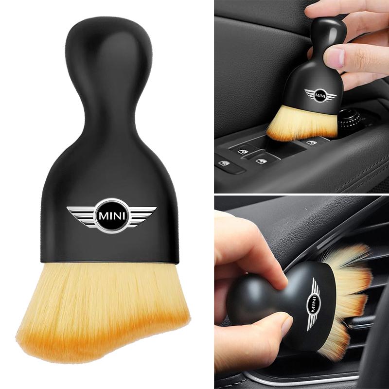 Car Interior Cleaning Tool Air Conditioner Air Outlet Cleaning Soft Brush For MINI Cooper F54 F55 F56 R56 R60 SONE Roadster Clubman Coupe