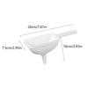 Kitchen Food Grade Material Funnel For Convenient Refueling Plastic For Household Oil Leakage Large-Diameter Oil Pouring Funnel