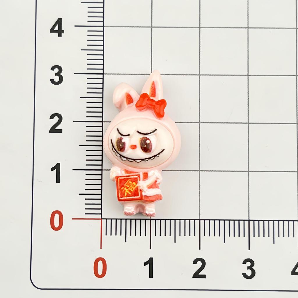 Small Festive Resin Figurines: DIY Accessories for Phone Cases, Magnets & Keychains