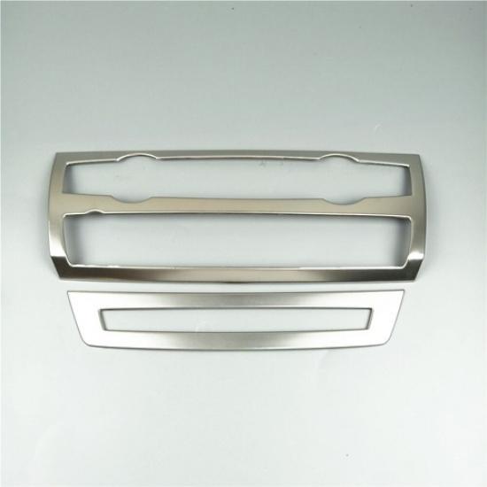 Car Center Console CD Frame Decoration Sticker Trim For BMW X5 E70 X6 E71