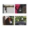 3 Digit Code Combination Padlock Small Travel Luggage for Case Lock Keyless Shackle Lock for Backpack Gym School Locker